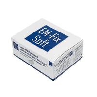 Бинт медицинский эластичный фиксирующий EM-Fix Soft, размером 10см х 4м, белый, упаковка 20 шт