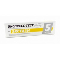 Тест для определения экстази/ MDMA ИммуноХром-ЭКСТАЗИ-Экспресс, 5 шт.